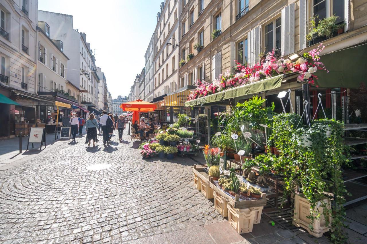 Happy Days - Eiffel Studio & Terrasse Apartamento Paris Exterior foto